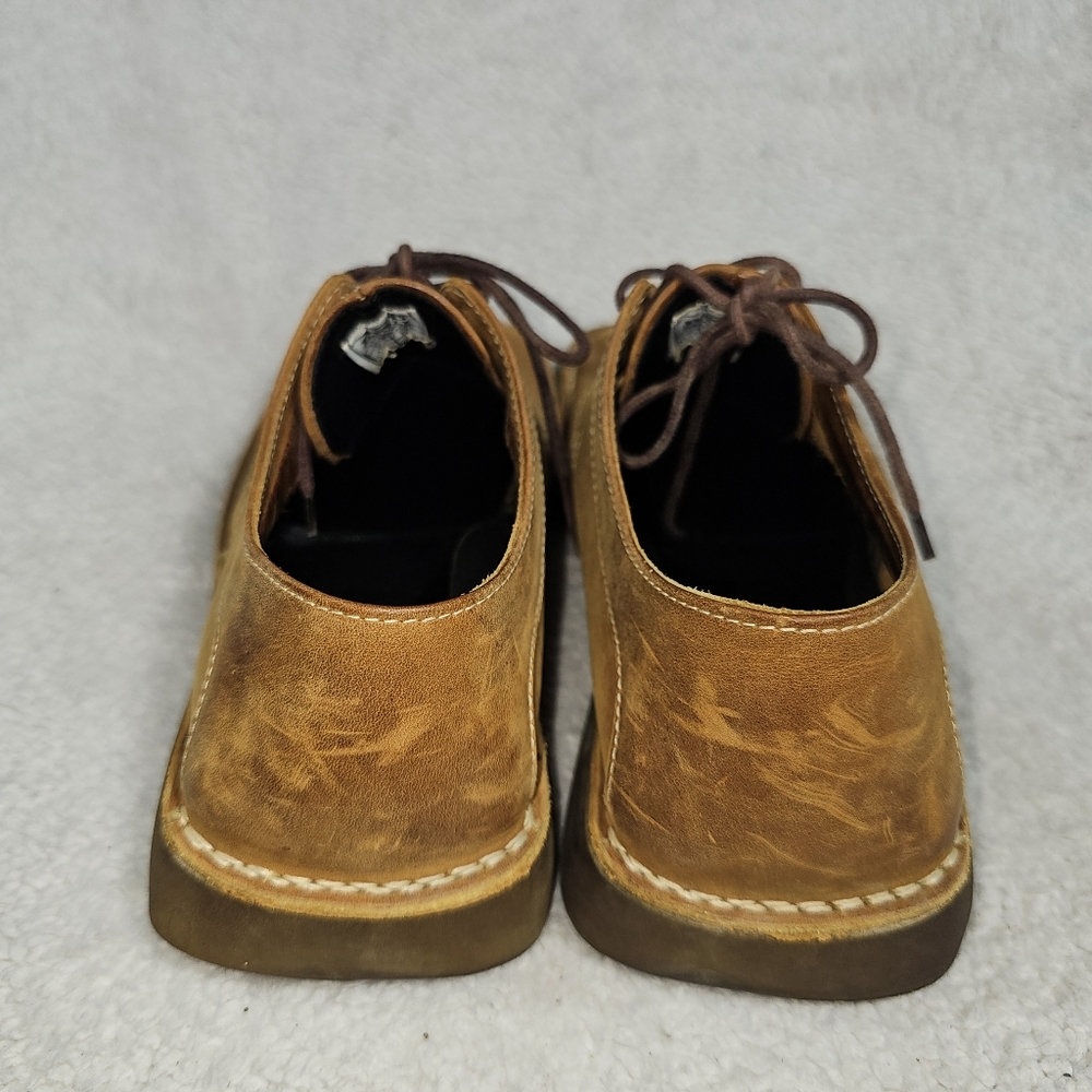 Vintage Bob Marley Brand Low Top Leather Shoe Size 7.5 - Picture 5 of 16